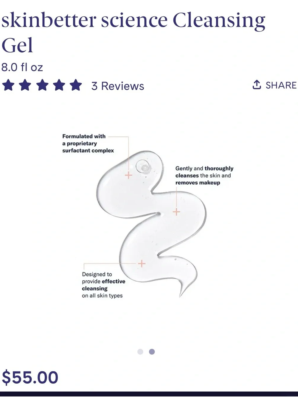 SkinCeuticals simply clean gel, exfoliating cleanser